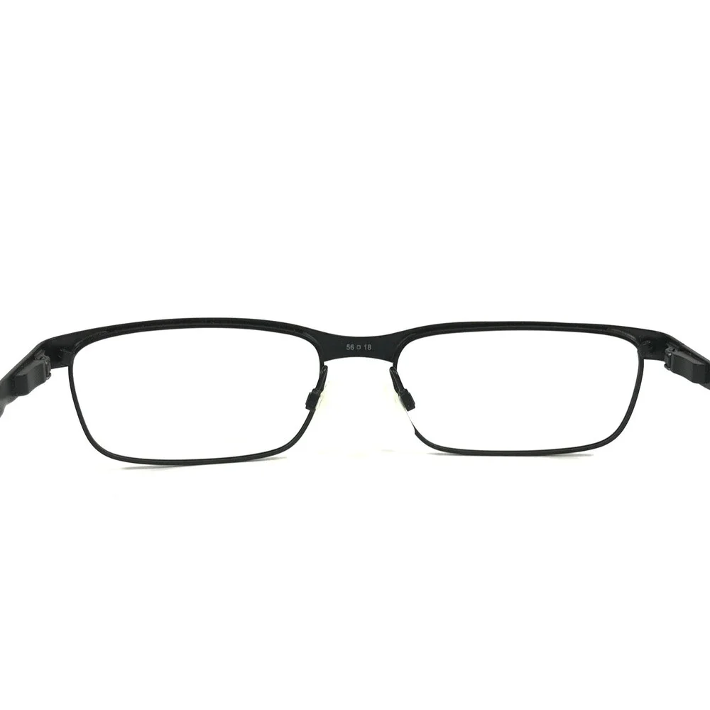 Oakley Eyeglasses Frames Steel Plate OX3222-0156 Powder Coal Rectangle 56-18-141